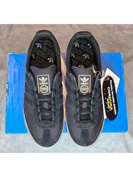 adidas Originals Jeans BALLISTIC Cordura Black Grey Gold GX6857 Size 8.5M 9.5W
